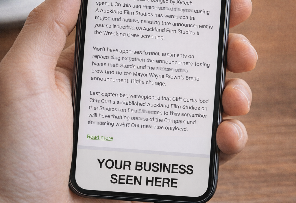 Weekly Newsletter Sponsorship